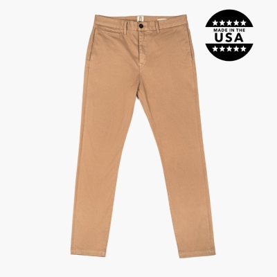 Thursday Boots Axe Slim Fit Chinos Hose Herren Braun | DE59OCUQG