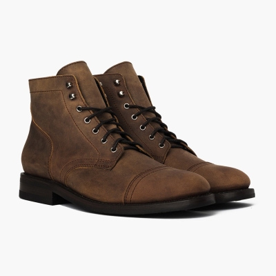 Thursday Boots Captain Rugged & Resilient Herren Braun | DE43HDYBR