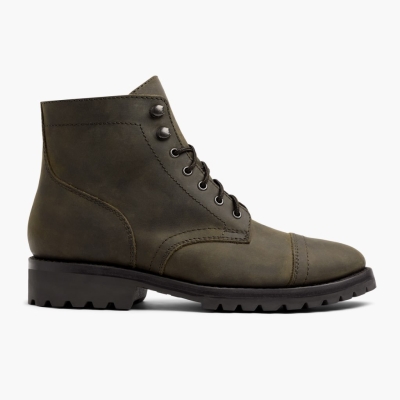 Thursday Boots Captain Rugged & Resilient Herren Olivgrün | DE89DVQUZ