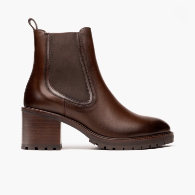 Thursday Boots Knockout Chelsea Boots Damen Braun | DE26DAZNJ