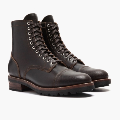 Thursday Boots Logger Schnürstiefel Herren Braun | DE86WPCAO