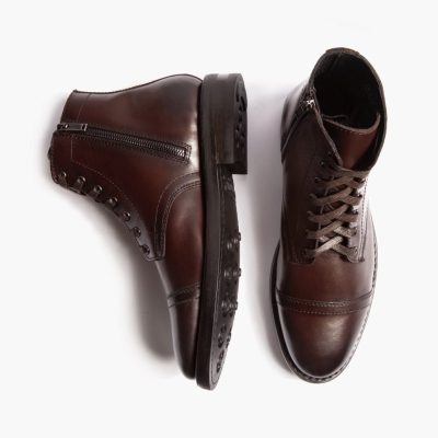 Thursday Boots Major Schnürstiefel Herren Braun | DE02BTURH