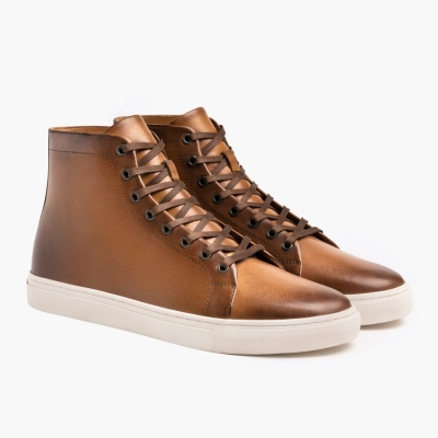 Thursday Boots Premier High Top Sneakers Herren Braun | DE57TMCVL