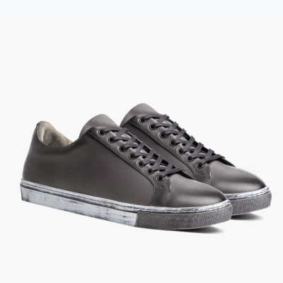 Thursday Boots Premier Low Top Sneakers Herren Grau | DE35RHVCZ