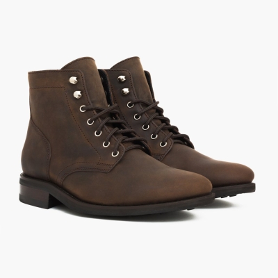 Thursday Boots President Schnürstiefel Herren Braun | DE67DUXAH