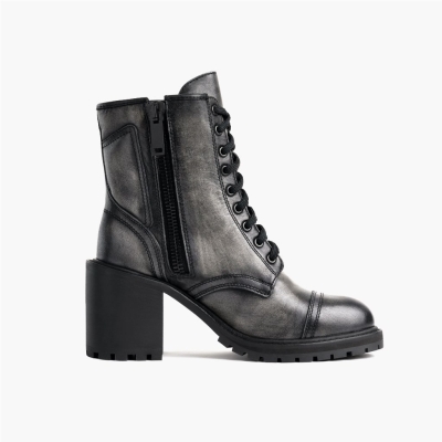 Thursday Boots Rebel High Heels Damen Grau | DE47WAQSY